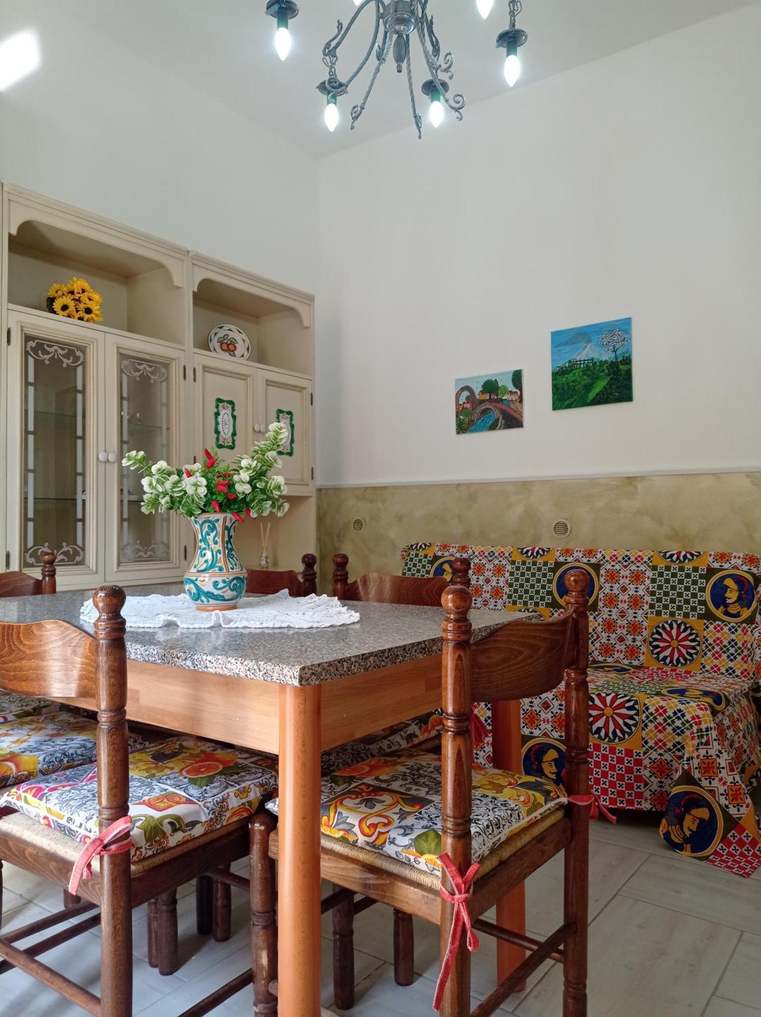 Mary Home - Casa Vacanza تاورمينا الغرفة الصورة